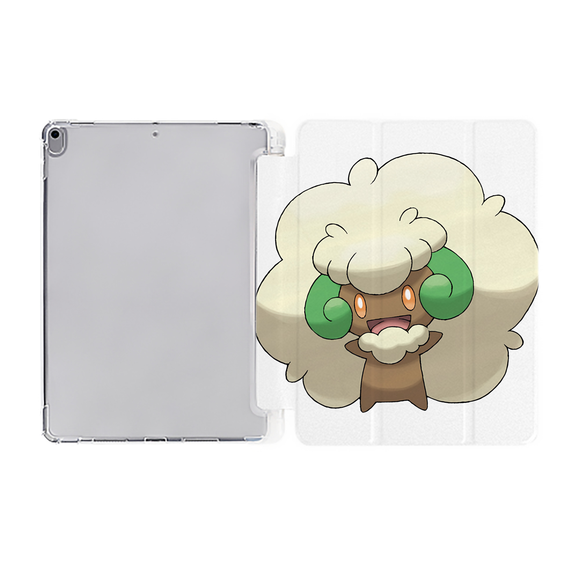 （画像用） ポケットモンスター Pokémon IPad ケース ペン収納付き 三つ折りスタンド PUレザー×シリコン 対応機種9.5/10.5/10.9インチ